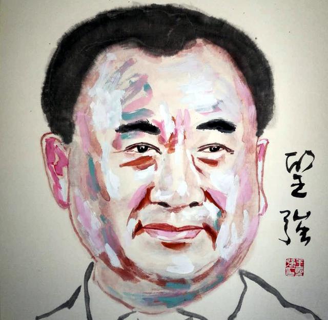 王圣強人物肖像畫