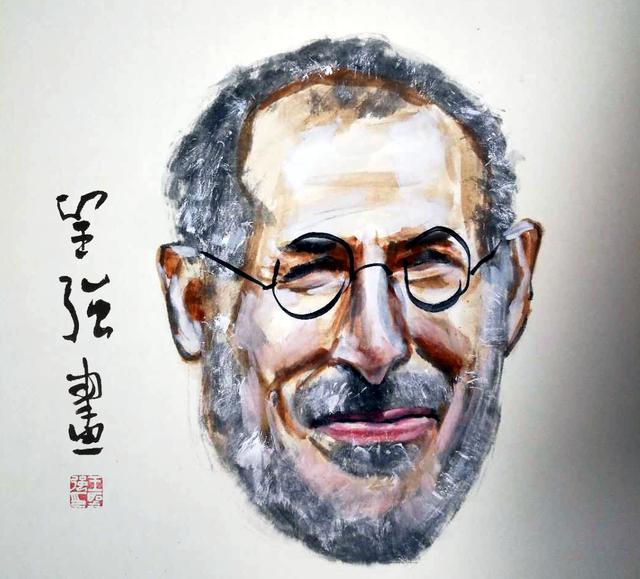 王圣強人物肖像畫