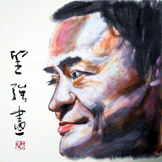 王圣強人物肖像畫