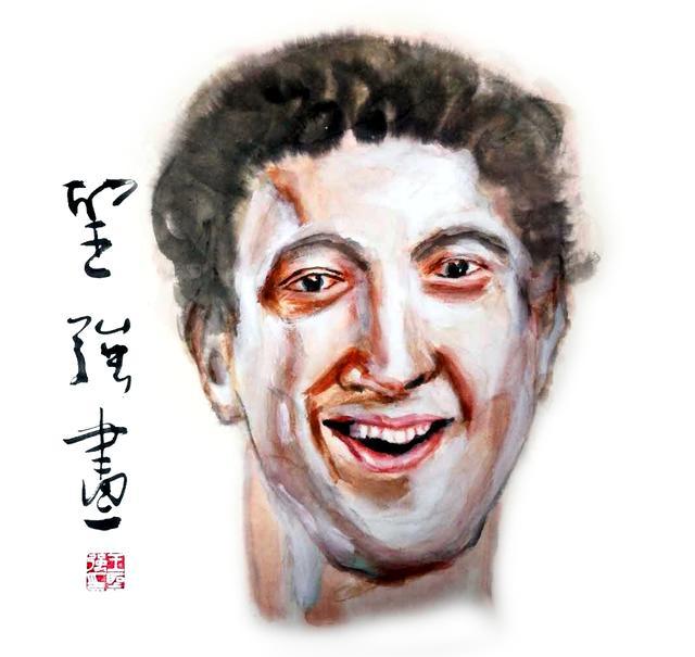 王圣強人物肖像畫
