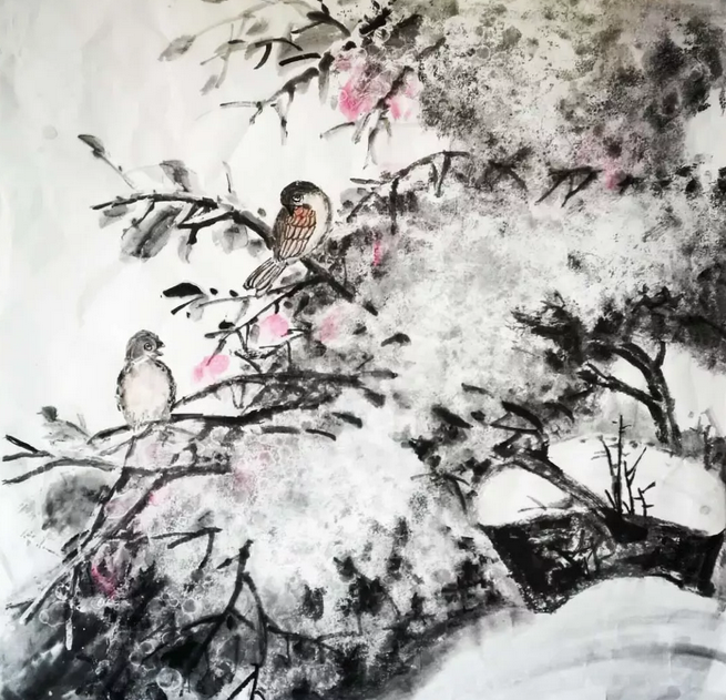 靳榮云冰雪礬墨畫與傳統(tǒng)國畫匯報(bào)展