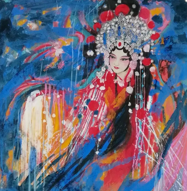 靳榮云冰雪礬墨畫與傳統(tǒng)國畫匯報(bào)展