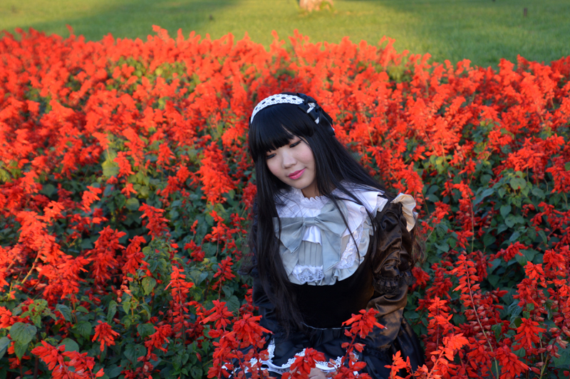 花美燈美人更美——金秋時節(jié)紫谷伊旬園