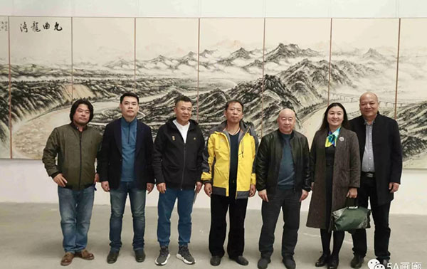 長河追日·靳文藝山水畫展