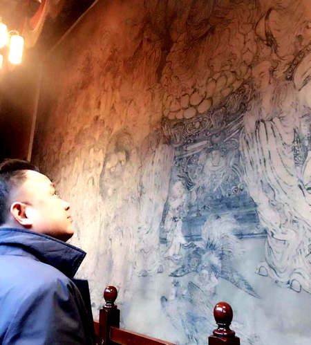 阮先鋒到廣濟(jì)寺拜訪中國佛教協(xié)會副會長釋演覺