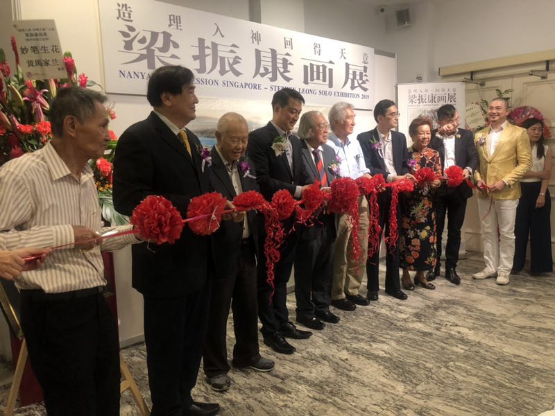 “造神入理，回得天意梁”——振康畫展在新加坡河畔藝術(shù)之家隆重舉行