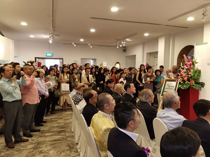 “造神入理，回得天意梁”——振康畫展在新加坡河畔藝術(shù)之家隆重舉行