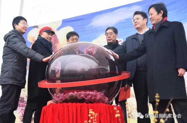 保康第三屆蠟梅盆景藝術暨攝影展開幕