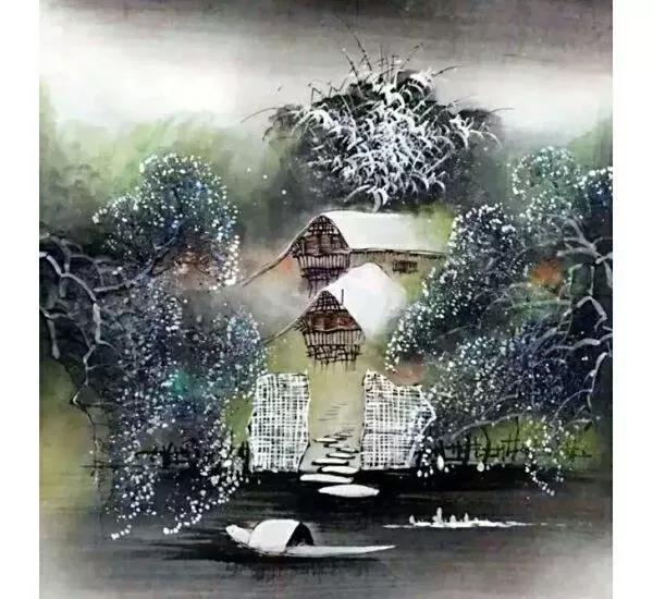 舊年曾許傾城諾，隔夢而來 | 著名國禮畫家凌宇書畫院院長沈源