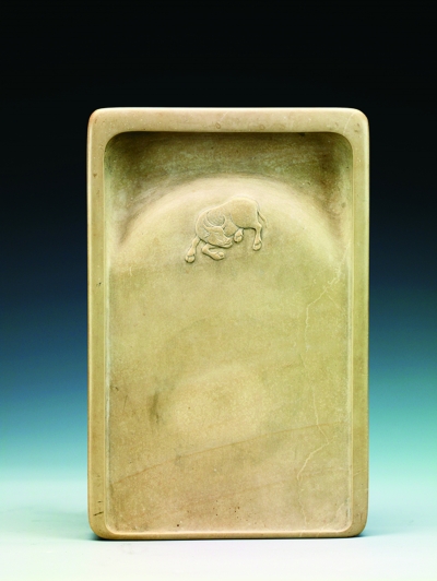 柳如是白端寫經(jīng)硯 明代 浙江省博物館藏
