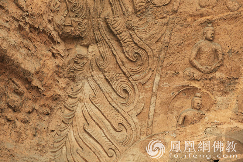 他是云岡石窟的標(biāo)志 常常出現(xiàn)在畫冊(cè)中
