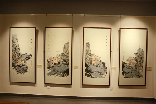 助力冬奧：河北省美術(shù)家協(xié)會主席團中國畫名家邀請展開幕