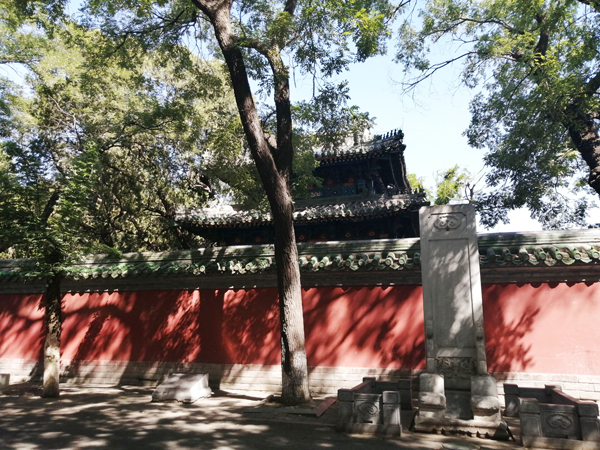 初秋艷陽(yáng)下的國(guó)子監(jiān)與孔廟