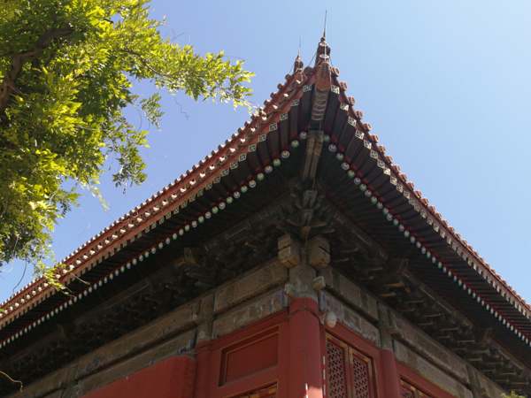 初秋艷陽(yáng)下的國(guó)子監(jiān)與孔廟