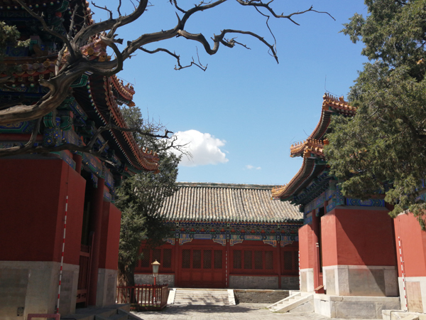 初秋艷陽(yáng)下的國(guó)子監(jiān)與孔廟
