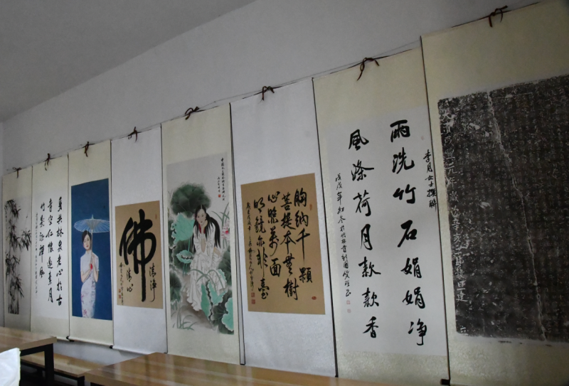 山東淄博竹林寺開(kāi)光法會(huì)暨禪林書(shū)畫(huà)展舉行