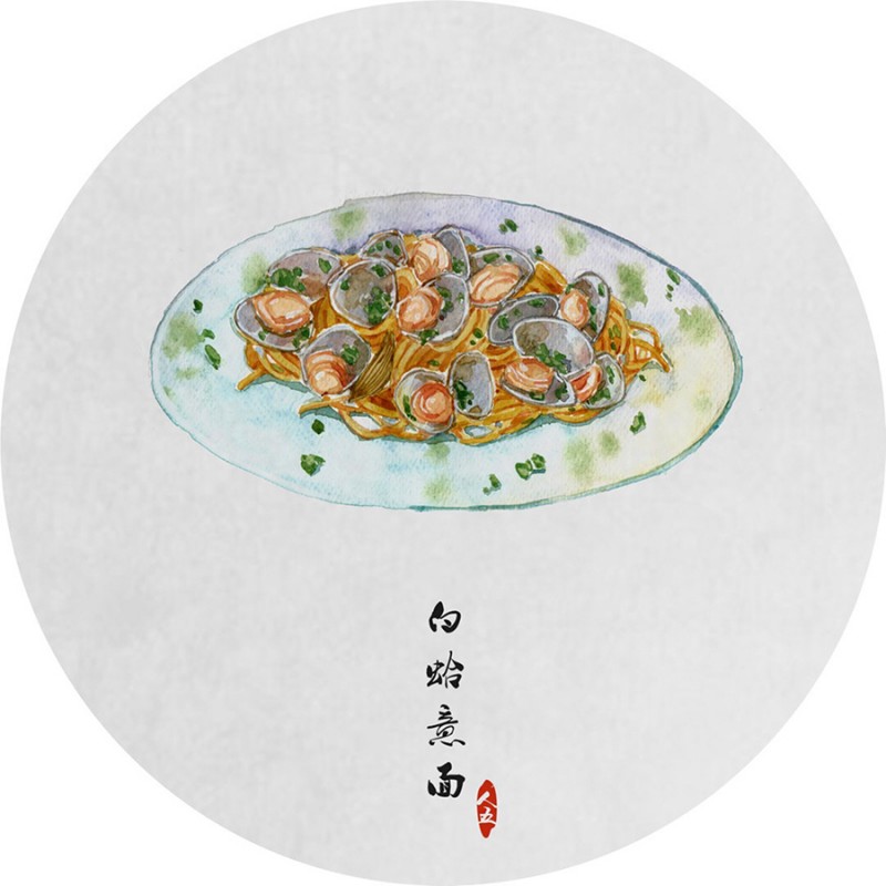 人五:畫(huà)了上百種水彩植物的插畫(huà)師