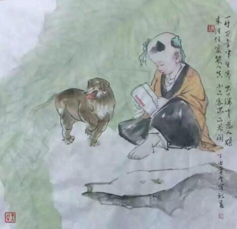 馬云峰老師禪畫藝術(shù)作品欣賞
