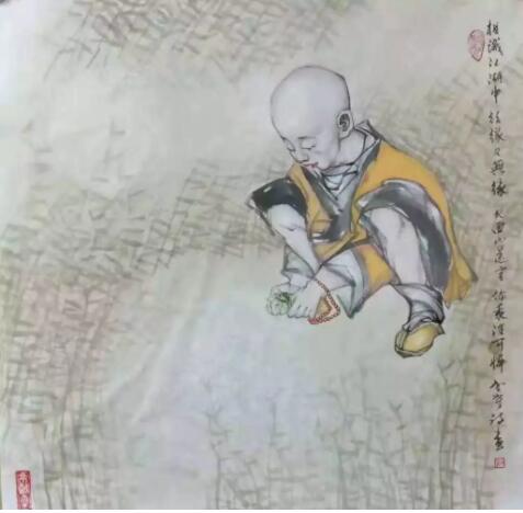 馬云峰老師禪畫藝術(shù)作品欣賞