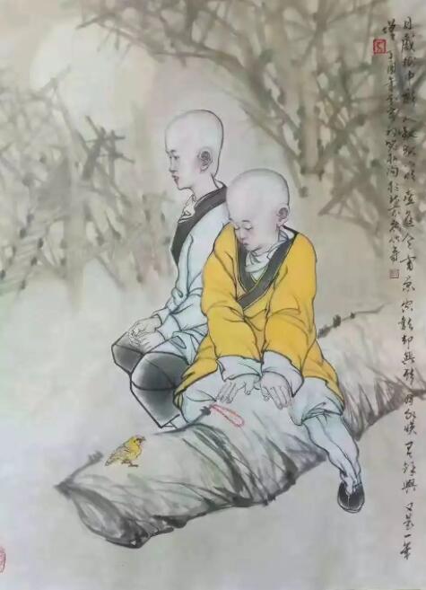 馬云峰老師禪畫藝術(shù)作品欣賞