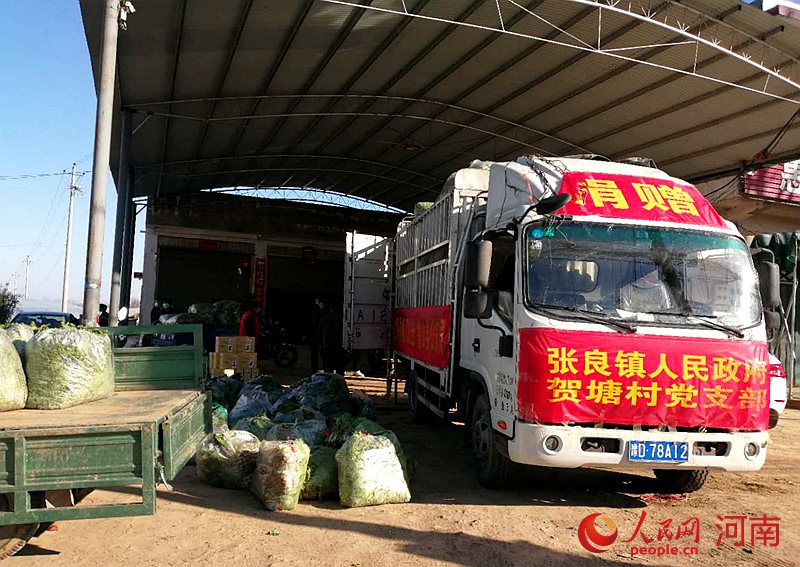 河南魯山：村民有序趕種 自發(fā)捐贈(zèng)蔬菜給戰(zhàn)“疫”一線