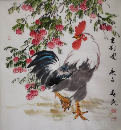 著名書畫家周春民為抗擊新冠肺炎疫情創(chuàng)作畫作、義拍捐款