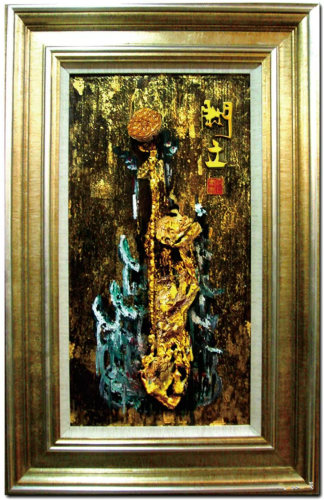 走近中國(guó)銅壁畫(huà)創(chuàng)始人：朱炳仁