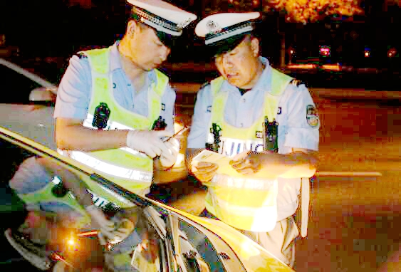 山西忻州交警二大隊(duì)，忻府最美風(fēng)景線