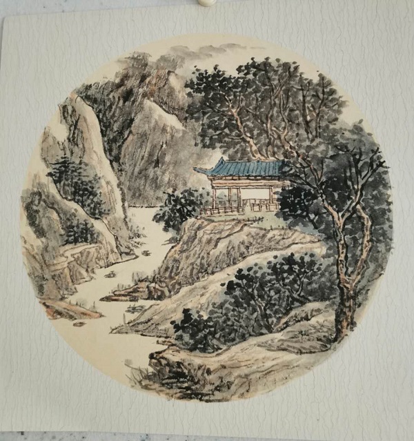 嶗峰潑彩墨 峨眉寄丹青 記當(dāng)代山水畫(huà)家管盛