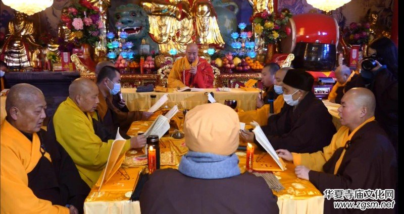 釋印來(lái)法師三周年紀(jì)念法會(huì)在河南魯山文殊寺舉辦