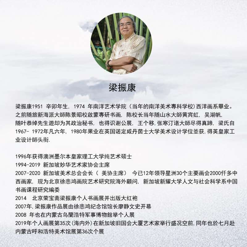 領軍新南洋畫派 梁振康獨步世界 ——恭賀新加坡美術總會主席梁振康先生從藝50年暨70大壽慶典