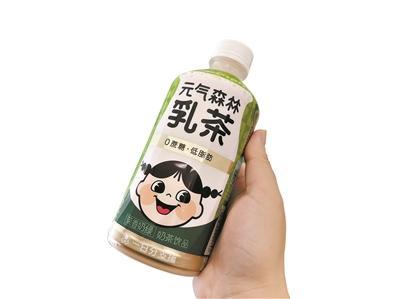 “人設”崩塌 在售元氣森林乳茶仍標注“0蔗糖”