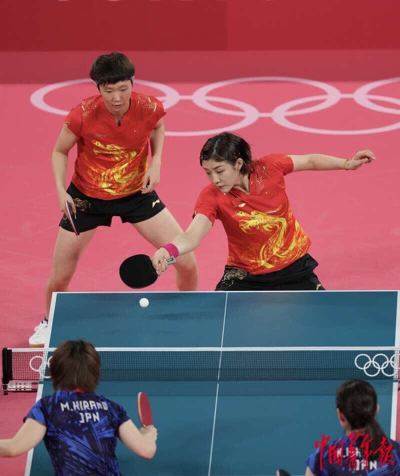 中國乒乓女團(tuán)3：0戰(zhàn)勝日本實現(xiàn)奧運四連冠