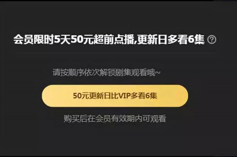 超前點播、VVIP、會員專屬結(jié)局 視頻平臺花樣賺錢