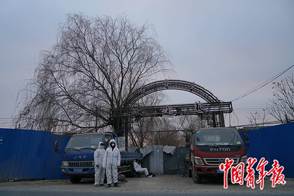 疫情下的北京石各莊村：只進不出 多為外賣騎手等外來務工者居住