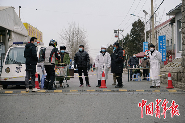 疫情下的北京石各莊村：只進不出 多為外賣騎手等外來務工者居住
