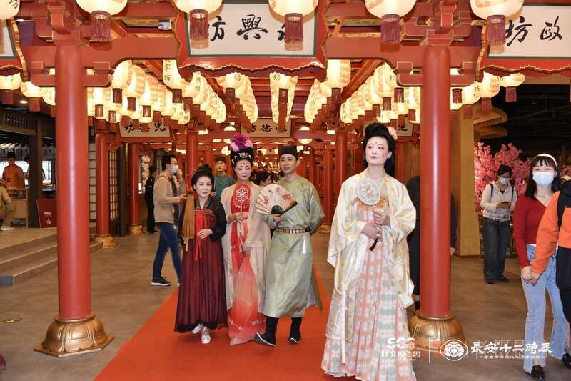 全國首個唐風市井文化街區(qū)“長安十二時辰”開市