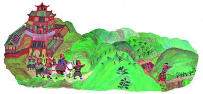 手握畫筆，心覓桃源——“繪本奶奶”蔡皋緣何受關(guān)注