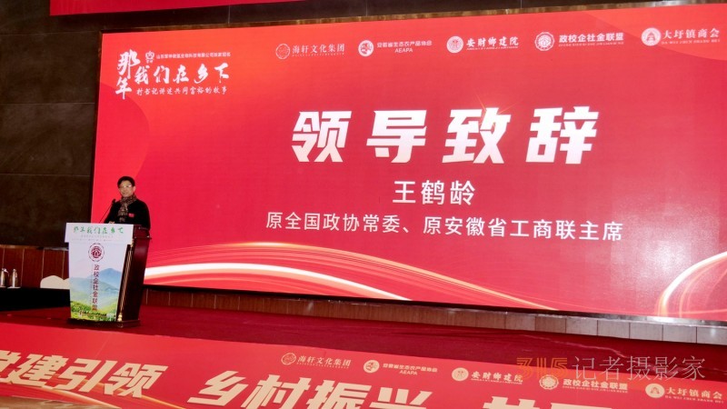那年我們在鄉(xiāng)下-村支書講述共同富裕的故事在合肥舉行，軍神碳?xì)渖锟萍吉?dú)家冠名