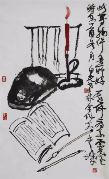 書畫名家白光作品——以書入畫 詩化丹青