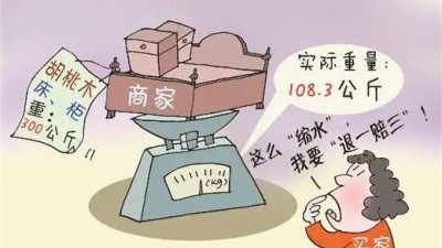 網購商品縮水讓消費者很苦惱