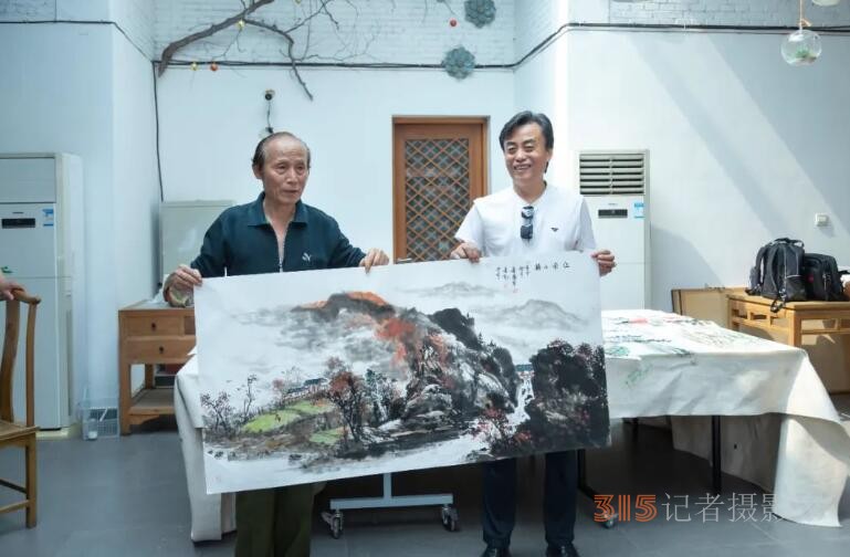 水墨染秋韻，書香沁梨園—— 記大興區(qū)梨花村書畫交流活動