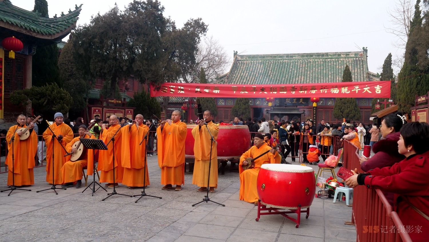 開封大相國(guó)寺:龍年初一梵音古樂慶新春