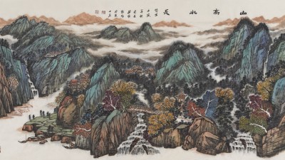 山水從心生，詩意塑性情——淺談嚴(yán)維佳的山水畫