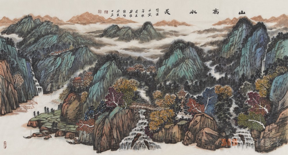 山水從心生，詩(shī)意塑性情——淺談嚴(yán)維佳的山水畫(huà)