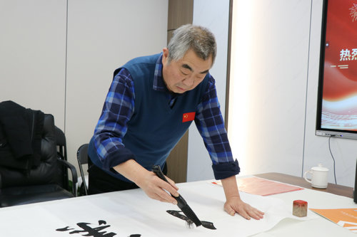 “光耀華夏”書(shū)法家王勝利迎新春網(wǎng)絡(luò)作品展
