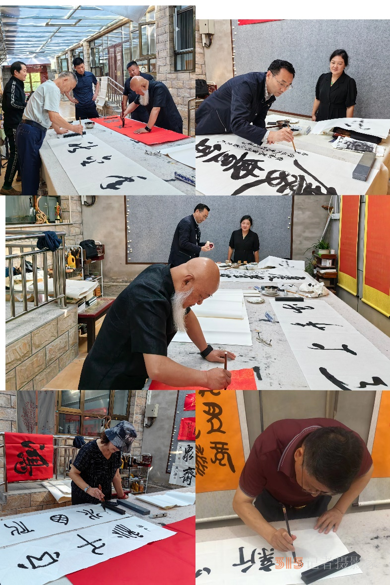 抒懷潑墨書昌世 西水甘泉萬古流