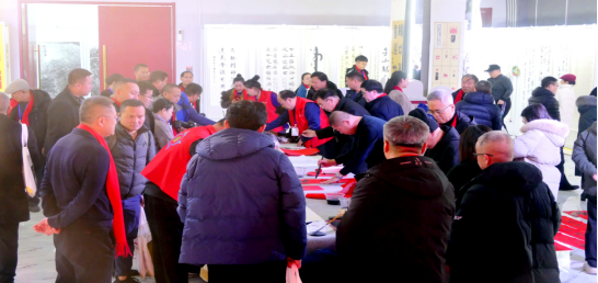 “文化聚力·墨香商韻”首屆迎新年書(shū)畫(huà)展——北京烏蘭察布企業(yè)商會(huì)蒙戈書(shū)畫(huà)藝術(shù)社攜手旗縣文聯(lián)共賀新年