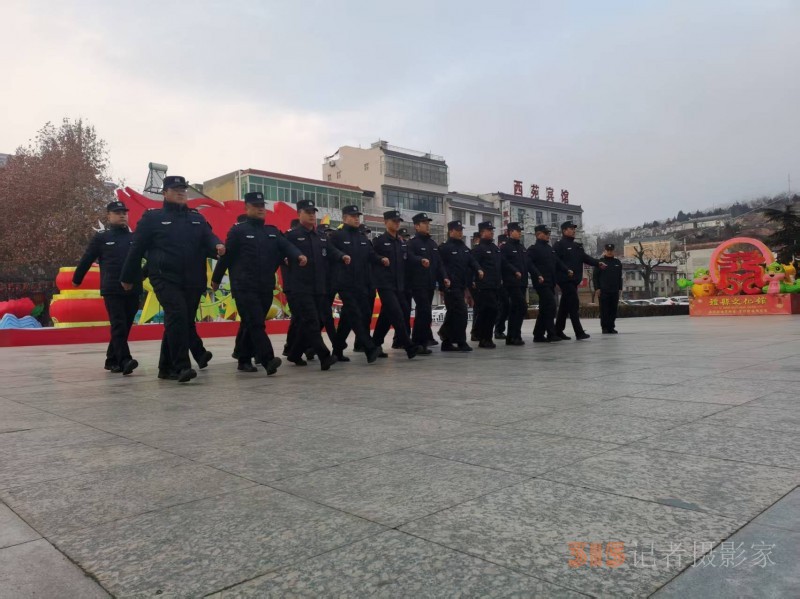 甘肅禮縣：禮縣公安特巡警積極開展春季實(shí)戰(zhàn)大練兵活動