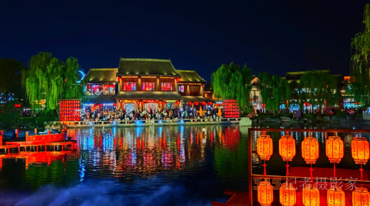 洛邑古城夜未央，漢服華彩映華光